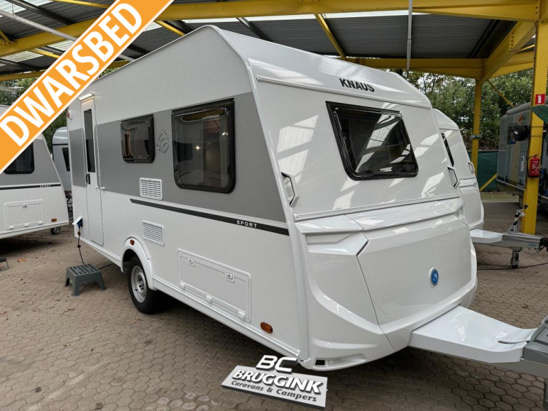 Knaus Sport 420 QD Dwars Bed 210 CM LANG!