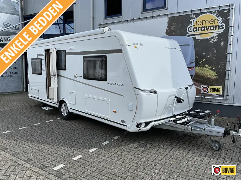 Eriba Nova GL - 60 edition 530 GL ENKELE BEDDEN-MOVER  foto: 0