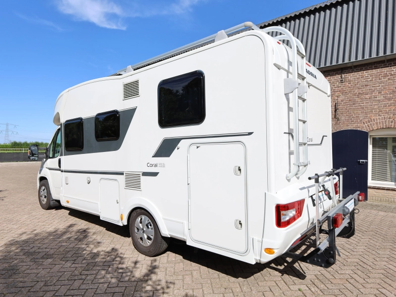 Adria Coral Axess 600 SL levelsysteem | fietsenrek  foto: 1