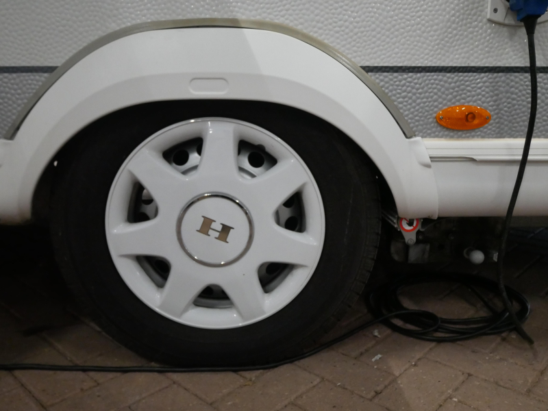 Hobby Excellent 540 UFE Incl. mover en fietsenrek 