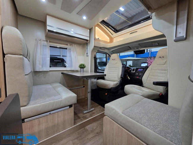 RAPIDO PLA Siena 385 * 5-PERS* topstaat* Lengtebedden foto: 2