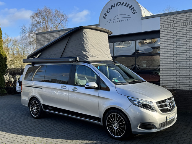 Mercedes-Benz Marco Polo V250 2.2 4-Matic 190 pk Autom&aacute;tico **Navegador/C&aacute;mara 360/Interior de cuero/Climatizador/Control de crucero/Asistente de carril/Techo elevable/Enganche de remolque desmontable/1 foto: 1