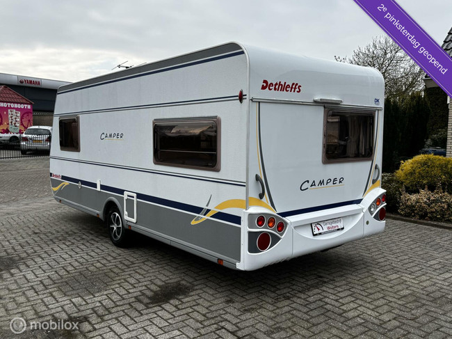 Dethleffs 500 Camper rondzit treinzit 3x stapelbed voortent foto: 6