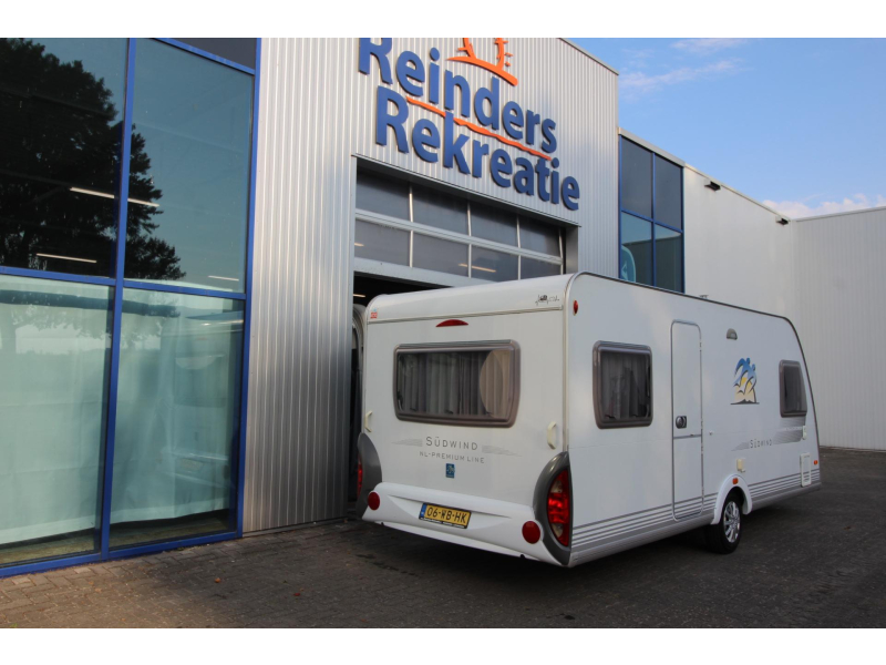Knaus Sudwind Premium Line 500 FU VT Isabella, Fietsenrek  foto: 2