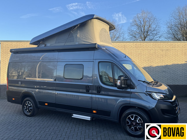 Hymer Yellowstone 640 techo elevable 160 cv *4 PERSONAS* Euro6 Fiat Ducato **Camas individuales/Techo elevable con 2 plazas para dormir/4 asientos/Litio/Sol foto: 0