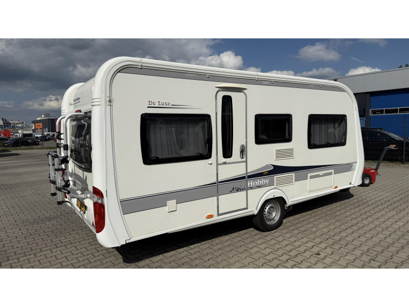 Hobby De Luxe 495 UL enkele bedden rondzit  foto: 11