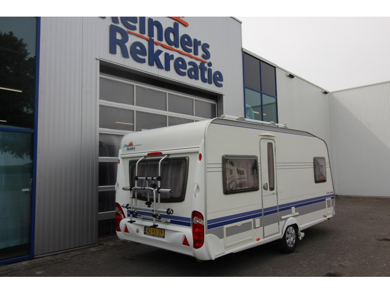 Hobby Excellent 460 UFE Mover Voortent Fietsenrek  foto: 3