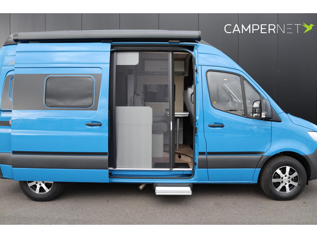 Hymer Free S 600 Blue Evolution 170pk Automaat | Hefdak | 5.93m | Adaptive Cruise | Bearlock | Zonnepanelen | Luifel | Lichtmetalen ve foto: 5