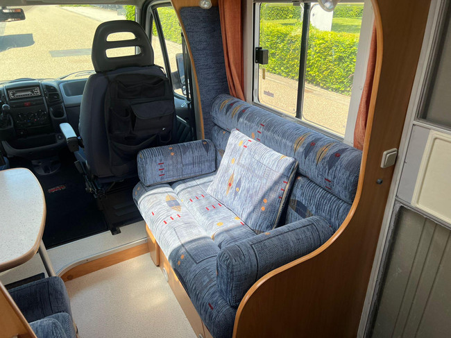 Chausson Fiat Ducato Bus | Fransbed | Cassetteluifel | Fietsenrek | Lattenbodem | Kachel foto: 19