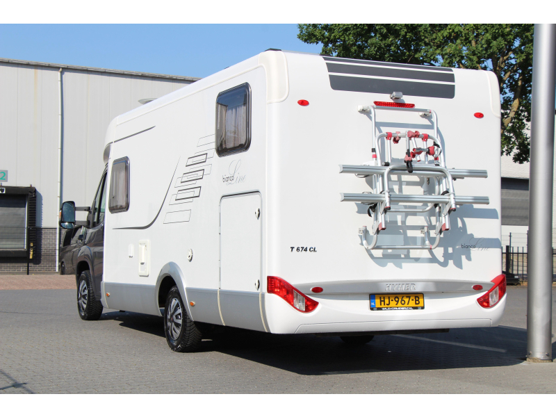 Hymer T 674 Enkele bedden - 2x airco  foto: 2