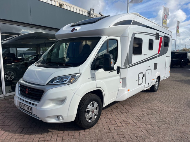Bürstner Lyseo T 728g Aut. Dakairco Enkele Bedden Airco Cruise BearLock Fietsendr.