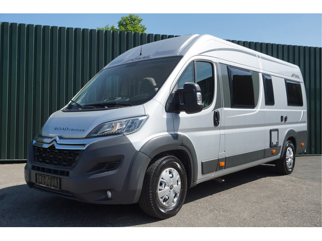 Pössl Roadcruiser 160pk Euro 6 + Enkele bedden/ Busbiker/ Airco/ Maxi/ Grote koelkast/ Garantie! foto: 1