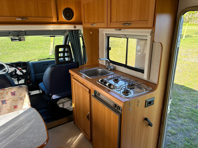 Fiat Fiat Ducato 1.9 TD/ Half intergraal / Elnagh 6 M / Fransbed /Camera foto: 14