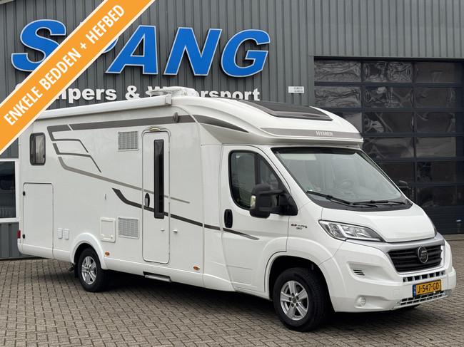 Hymer Tramp 678 Enkele bedden | Hefbed