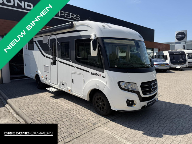RAPIDO M96 Queensbed EP Level 2X Airco Omvormer Zonnepaneel foto: 0