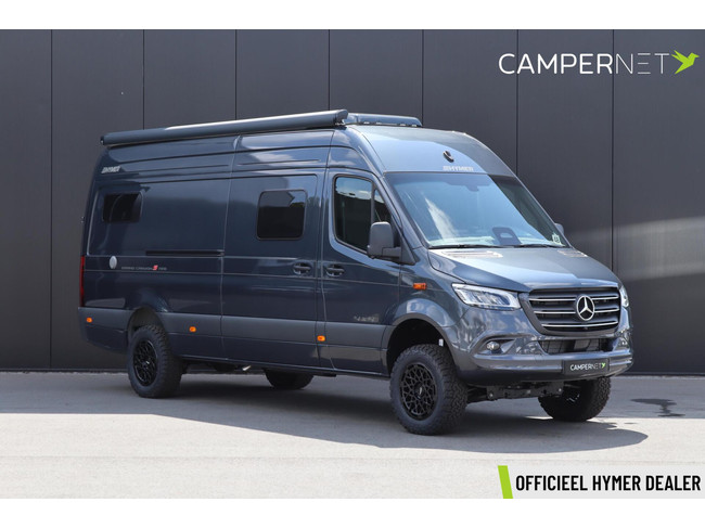 Hymer Grand Canyon S 700 190pk Automaat 4x4 | Premium pakket | Lengtebedden | Lithium | Luifel | 6.97m | Diesel verwarming | Stoelverw