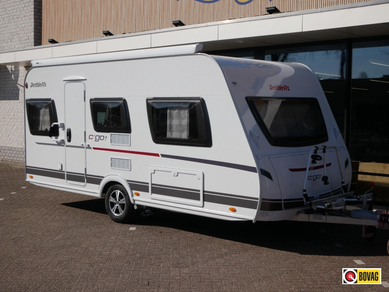 Dethleffs C'Go 475 EL Mover, luifel, fietsenrek 