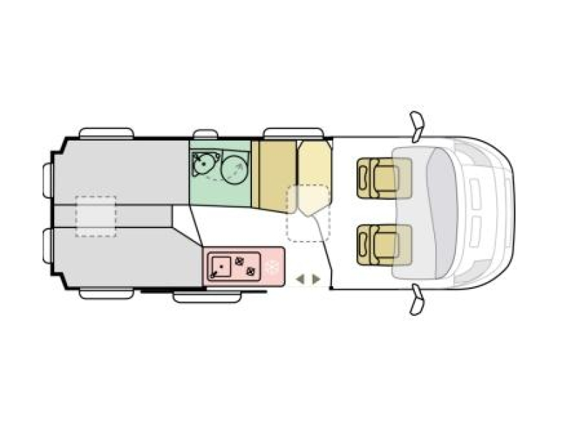 Adria Twin 600 SLB Spring Edition, Automaat  foto: 9