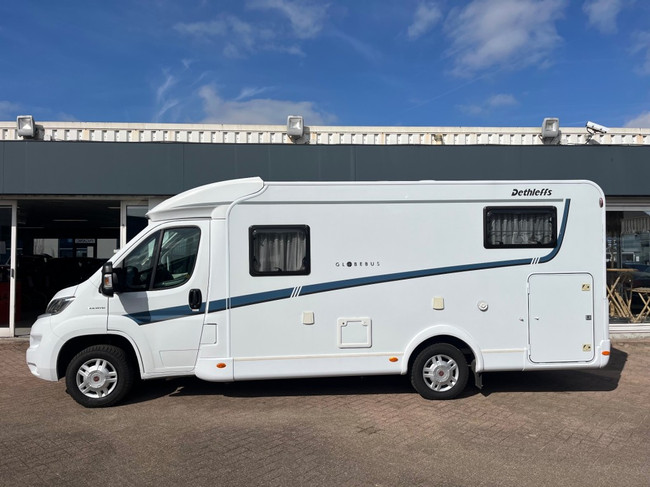 Dethleffs Globebus Levelsysteem Enkele Bedden Airco Cruise Vastgasaansl. foto: 6