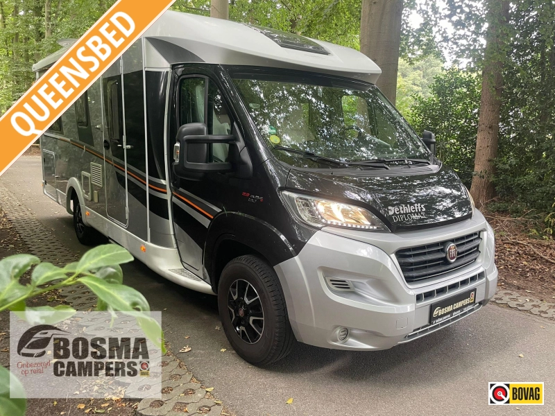 Dethleffs Diplomat Queensbed 52000 km 2017  foto: 0