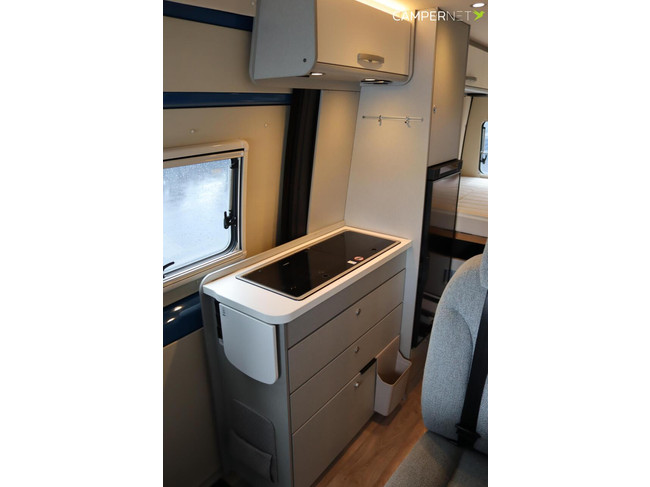Hymer Free S 600 Blue Evolution 170pk Automaat | Hefdak | 5.93m | Adaptive Cruise | Bearlock | Zonnepanelen | Luifel | Lichtmetalen ve foto: 12