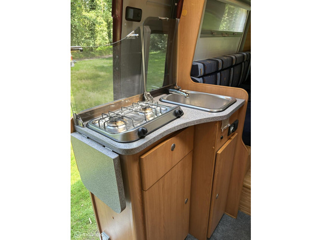 Pössl / Dethleffs 540 M Ford Transit 2.2 TDCi 130 PK Airco | Cruise | Camera | Dwars-bed | Was / WC | Vol opties | TOPSTAAT foto: 8