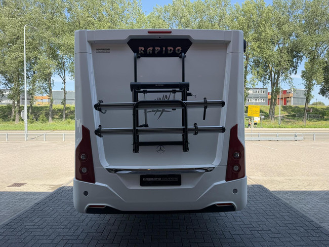 RAPIDO M96 Queensbed EP Level 2X Airco Omvormer Zonnepaneel foto: 9
