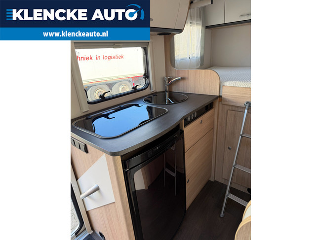 Sunlight T60 TOPSTAAT Airco Dwarsbed 81.086km Elektrische fietsendrager Capron Cruise ctrl Navi foto: 10