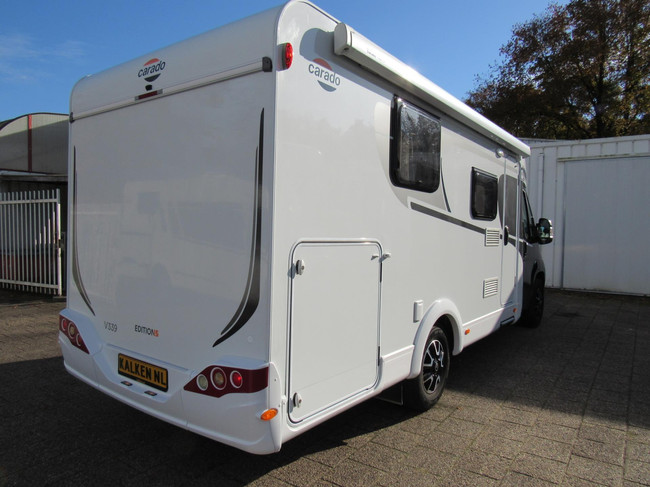 Hymer Carado V339 Europa Edition Zwart Queensbed 15dkm 2022 foto: 21