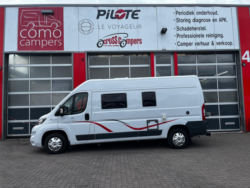 Challenger Vany 114 V Buscamper Cama Transversal foto: 1