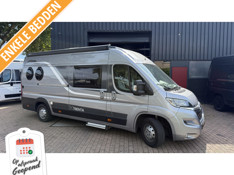 Pössl Trenta 640 LB ENKELE BEDDEN 