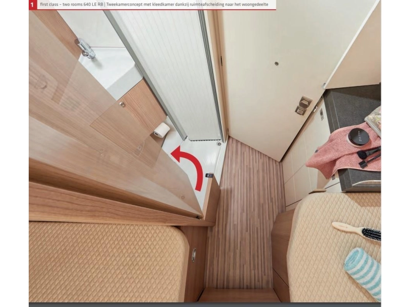 Malibu First Class Two Room 640 LERB L&auml;ngsbetten, Automatik Foto: 7