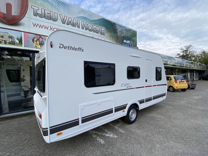 Dethleffs C'Joy 460 LE ENKELE BEDDEN!  foto: 1