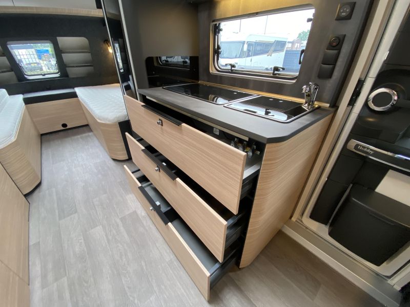 Hobby Maxia 585 UL Enkele bedden, rondzit  foto: 13