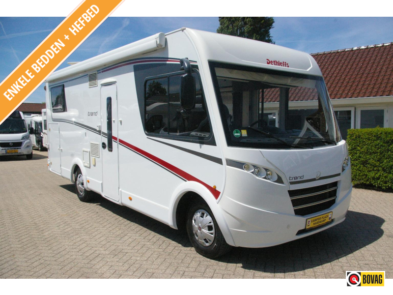 Dethleffs Trend I 7057 Enkele bedden, Hefbed.  foto: 0
