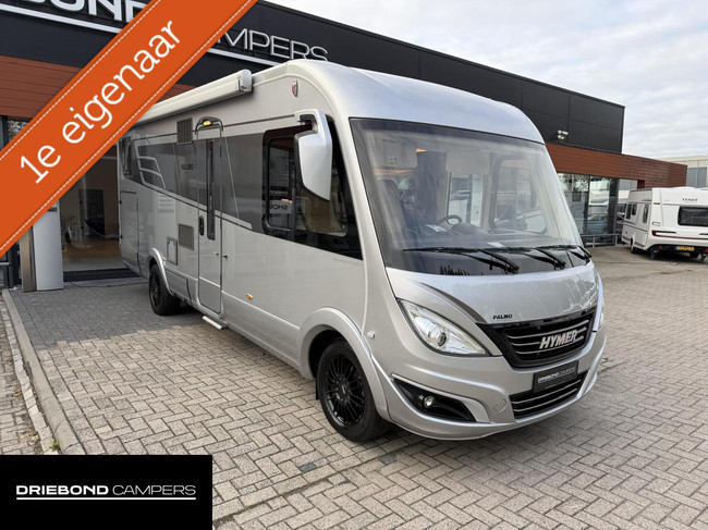 Hymer B704 SL Palmo Enkele Bedden Hefbed Zonnepanelen Omvormer foto: 0