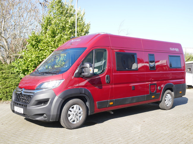 Clever 6.40 Mtr Buscamper, Maxi Chasis, Lage Lengtebedden!! foto: 2