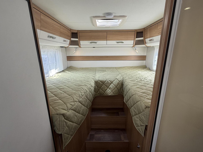 Dethleffs T 6611 Advantage Automatique Lits Jumeaux Panneau Solaire Auvent photo: 19