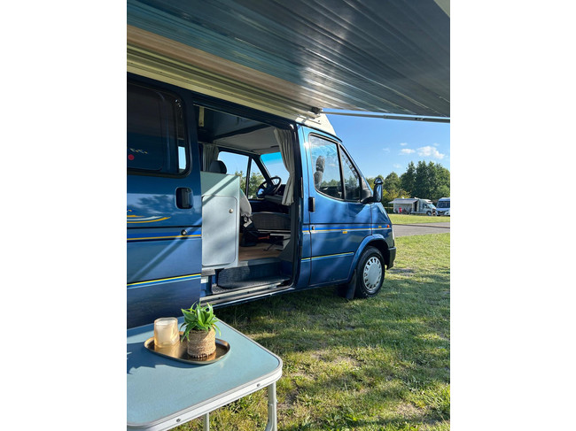 Ford TRANSIT 80D ORINELE FABRIEKS BUSCAMPER 4 SLAAP PLAATSEN | Trekhaak | Luifel | Omvormer foto: 20