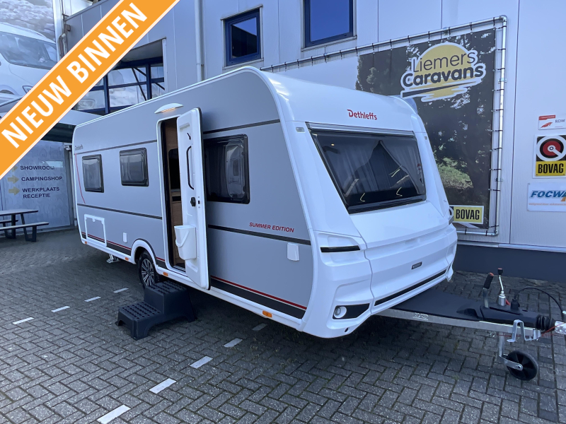 Dethleffs Summer Edition 510 LE ENKELE BEDDEN-VLOERVERW. 