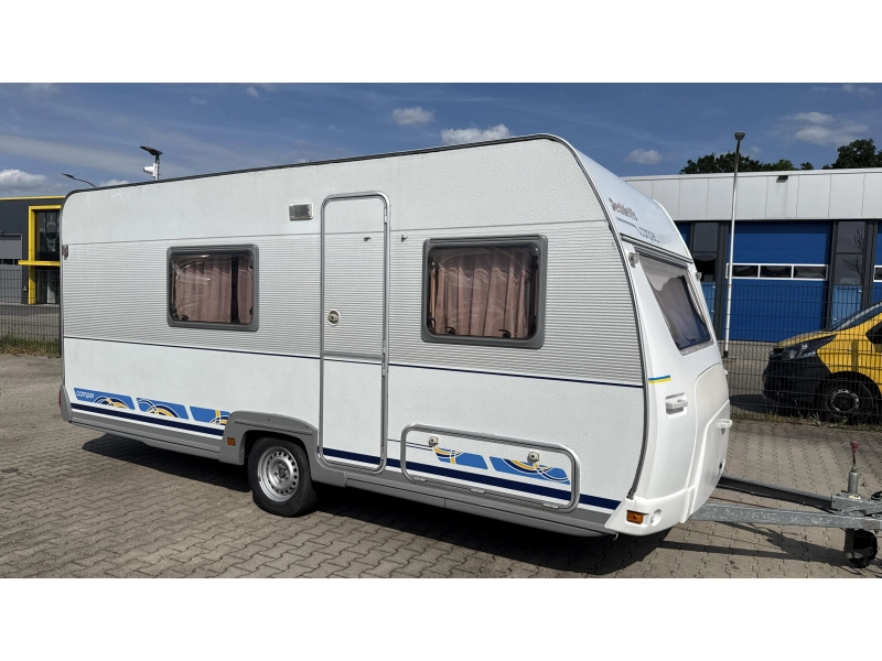 Dethleffs Camper 490 TK 2x zitgroep stapelbed  foto: 0