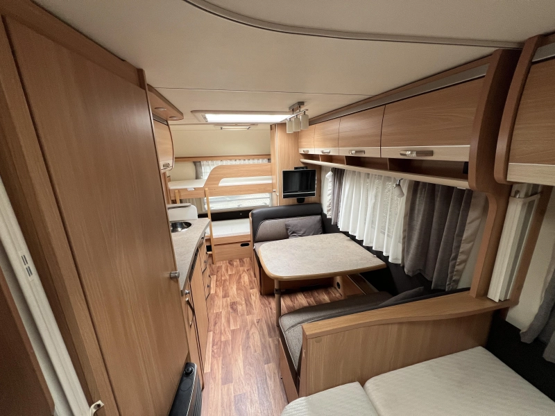 Knaus Sudwind 500 FDK Unico Markise, Fliegengittert&uuml;r, Foto: 6