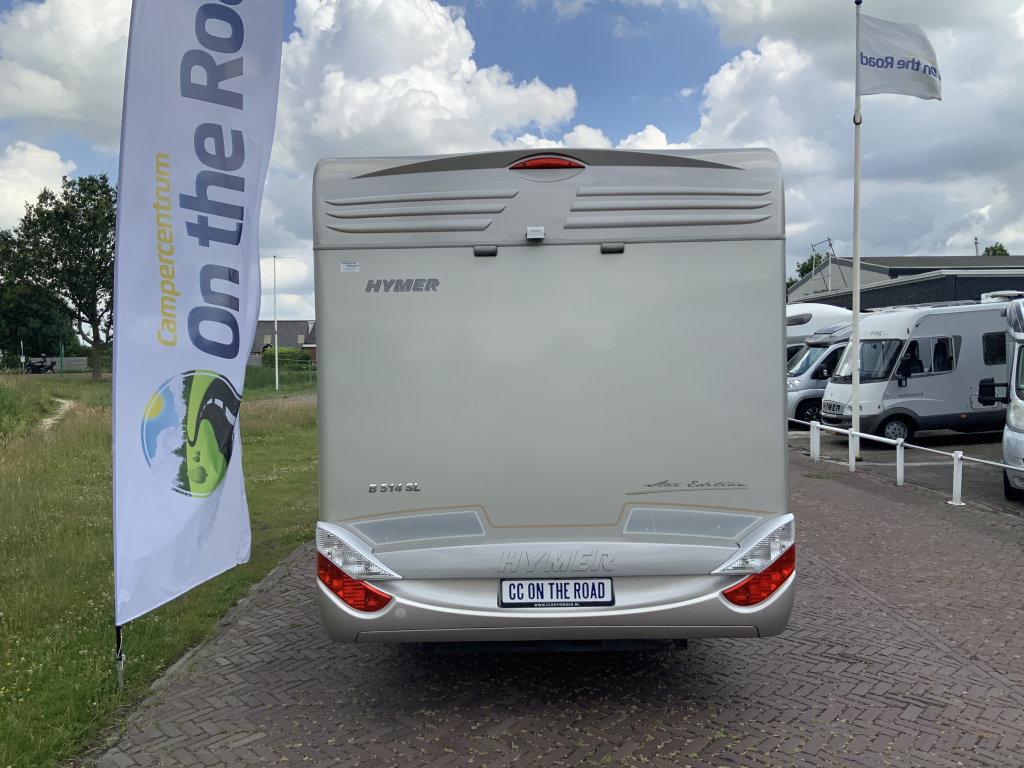 Hymer B 514 SL Star-Edition, AUTOMAAT, Integraal, Motor-airco, Luchtvering, Alko-Max-chassis, Dwarsbed & hefbed Marum Camper centrum on the road  foto: 39