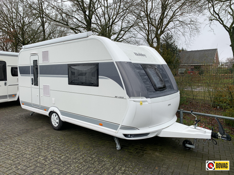 Hobby De Luxe 460 SFF Toldo/Soporte TV/1500kg