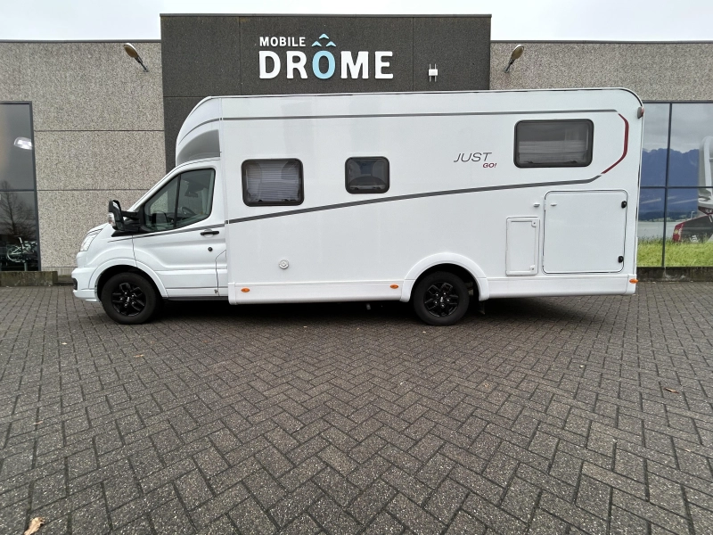 Dethleffs Just Go T 7055 EB Automaat en hefbed  foto: 2