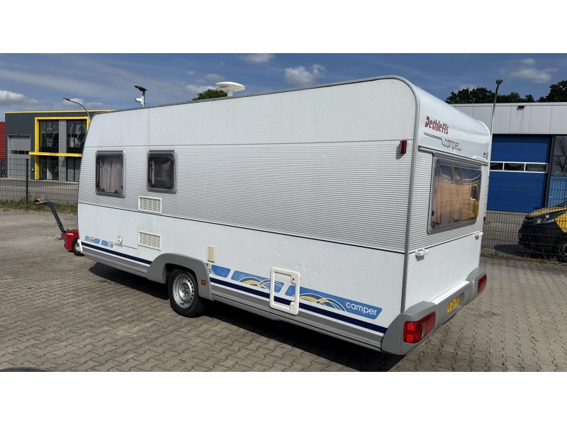 Dethleffs Camper 490 TK 2x zitgroep stapelbed  foto: 10