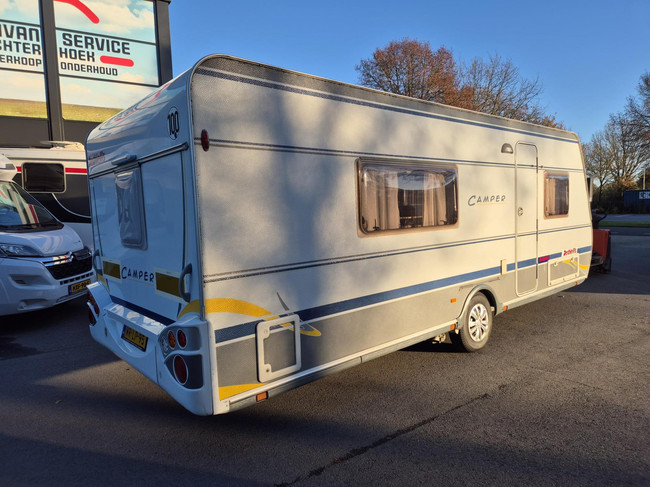 Dethleffs EN3 Enkele bedden, mover UNIEK aparte badkamer+ VT