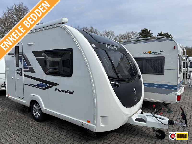 Sprite Mondial 370 EK Thule cassette awning 