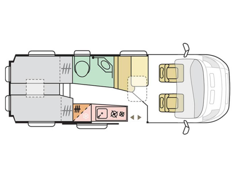 Adria Twin Supreme 640 SLB automaat/lengtebed | A69  foto: 19
