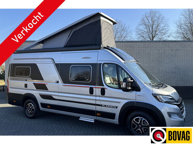 Adria Twin Sports 640 SGX Supreme 140 pk AUTOMAAT 9-Traps Euro6 Fiat Ducato Maxi **Lengtebedden in hoogte verstelbaar/Hefdak met 2 sla